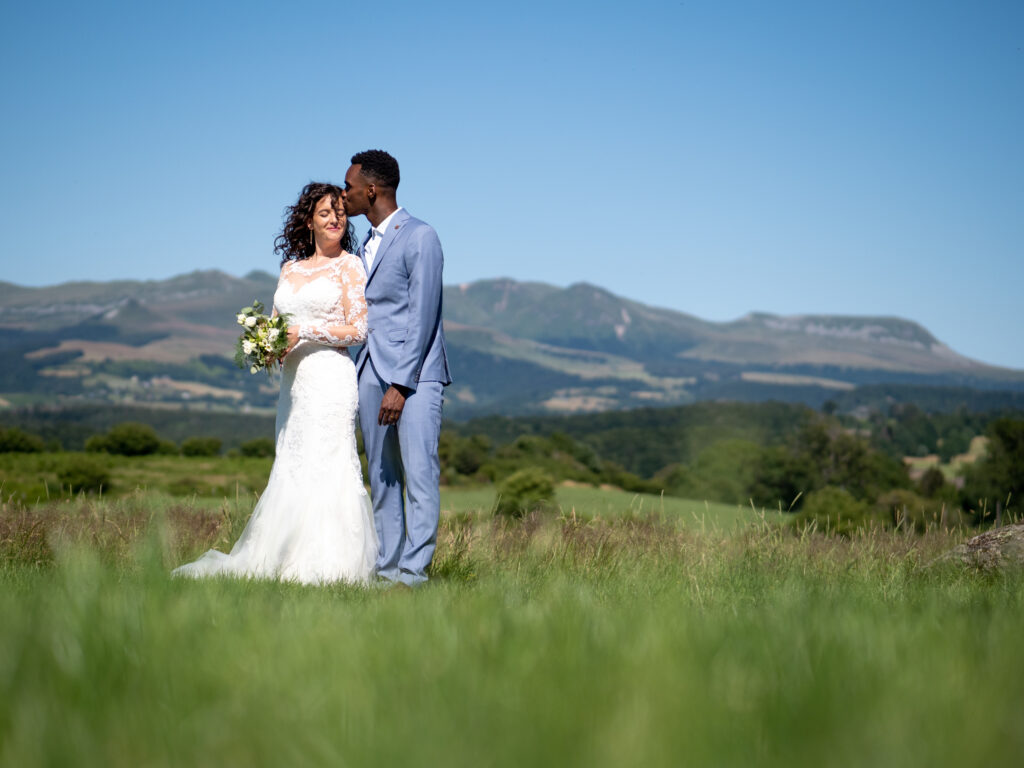 Photographie de mariage au sud du Sancy dans le Puy de Dôme